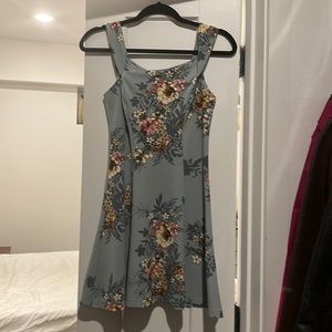 Spring pattern dress